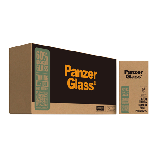 PanzerGlass Glass Privacy Screen Protector for Apple iPhone 16 Pro - For OLED iPhone 16 Pro - Smudge Proof, Fingerprint Re