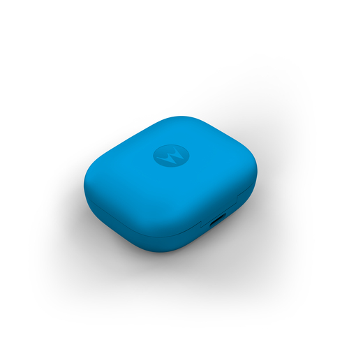 Motorola Mobility moto buds bass True Wireless Earbud Stereo Earset - Pantone Blue Jewel - Binaural - In-ear - Noise Cance