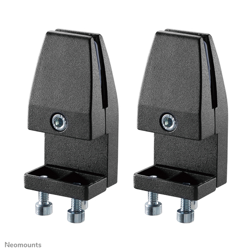 Neomounts NS-CLMP40BLACK Desk clamp set (2 pcs) - max 5 kg. Product colour: Black, Housing material: Aluminium, Maximum we