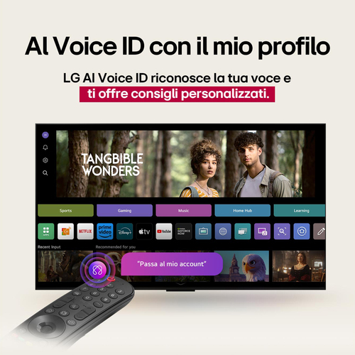 LG NanoCell AI 43NANO81A6A TV Serie NANO81 43'' 4K, α7 Gen8, HDR10, 20W, 3 HDMI con Game Optimizer, Smart TV WebOS 25. Dim