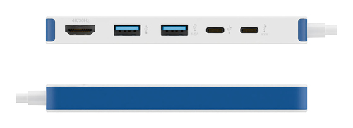 Targus HyperDrive Flex HD4101BUGL USB-Typ C Docking Station für Notebook, Tastatur, Festplatte, Tablet-PC, Monitor, Deskto