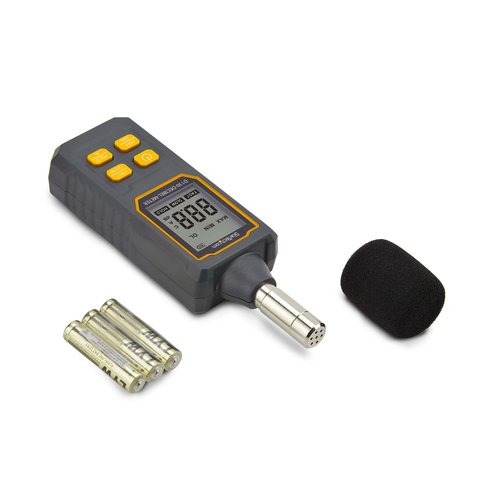 StarTech.com Handheld Digital Sound Meter w/Large LCD, Noise/Decibel Level Reader for Server Rooms/Offices, Audio Monitor,