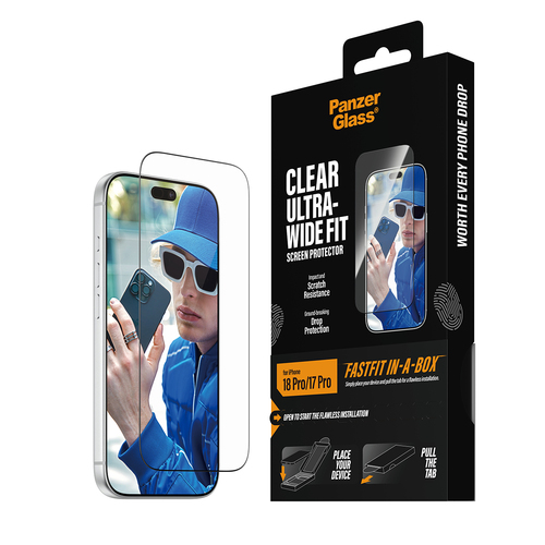 PANZERGLASS SCREEN PROTECTOR IPHONE 18 PRO UWF FF