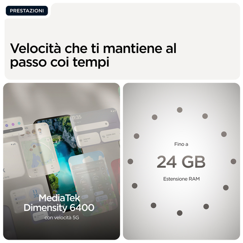 Motorola moto g77 . Dimensioni diagonale schermo: 17,3 cm (6.8"), Risoluzione del display: 1272 x 2772 Pixel. Frequenza de