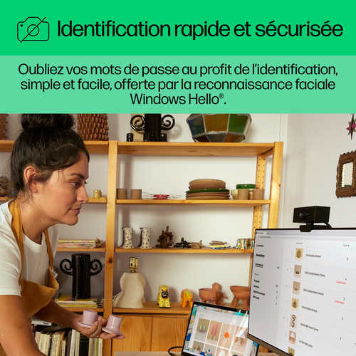 HP 620 FHD Webcam. Megapixel (approx.): 4 MP, Maximum video resolution: 1920 x 1080 pixels, Camera HD type: Full HD. Inter