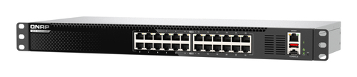 QNAP QSW-M3224-24T. Tipo de switch: Gerido, Camada de switches: L3. Tipos de portas ethernet Basic switching RJ-45: 10G Et