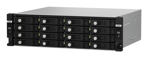 QNAP TL-R1620SDC Laufwerksgehäuse 12Gb/s SAS, SATA/600 - Mini-SAS HD Host Interface - 3U Rackmount - Hot-Swapping-fähige E