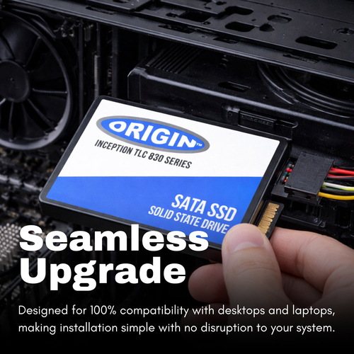 Origin Inception TLC830 Pro 512 GB Solid State Drive - 2.5" Internal - SATA (SATA/600)