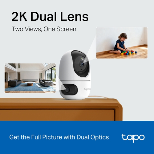 TP-Link Tapo C245D. Tipo: Telecamera di sicurezza IP, Posizionamento supportato: Interno, Tecnologia di connessione: Wirel