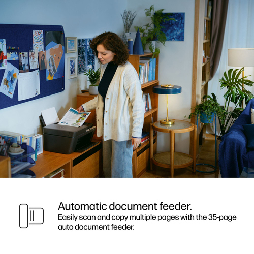 HP Deskjet 4320 Wireless Inkjet Multifunction Printer - Colour - Grey - Copier/Fax/Printer/Scanner - 4800 x 1200 dpi Print