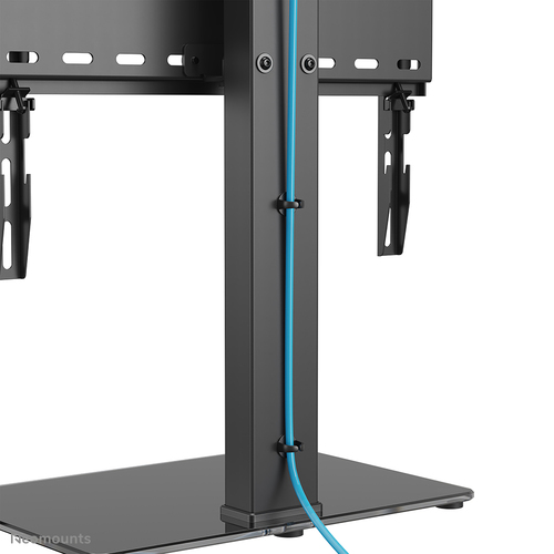 Neomounts Height Adjustable TV Stand - 32" (81.28 cm) to 55" (139.70 cm) Screen Support - 40 kg Load Capacity - 70.50 cm (