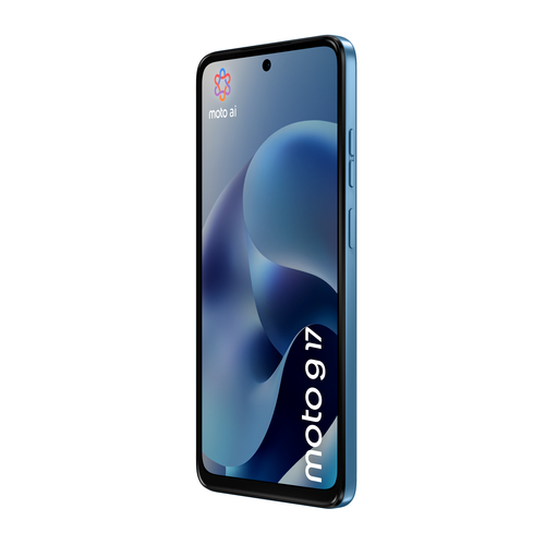Motorola moto g17 . Bildschirmdiagonale: 17,1 cm (6.72"), Display-Auflösung: 2400 x 1080 Pixel. Prozessor-Taktfrequenz: 2 