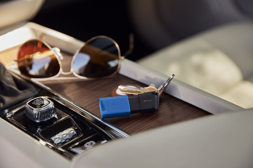 Kingston Technology DataTraveler 64GB USB3.2 Gen 1 Exodia M (Black + Blue). Capacity: 64 GB, Device interface: USB Type-A,