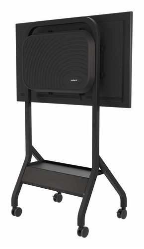 SmartMount® SR860-EUK Flachbildschirm-Wagen - 68,04 kg Belastbarkeit - 4 Rollen - 101,60 mm Rollengröße - Stahl, Acrylnitr