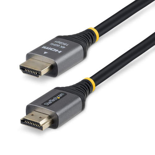 StarTech.com HDMMV5F. Kabellänge: 1,5 m, Anschluss 1: HDMI Typ A (Standard), Connector 1 gender: Stecker, Anschluss 2: HDM