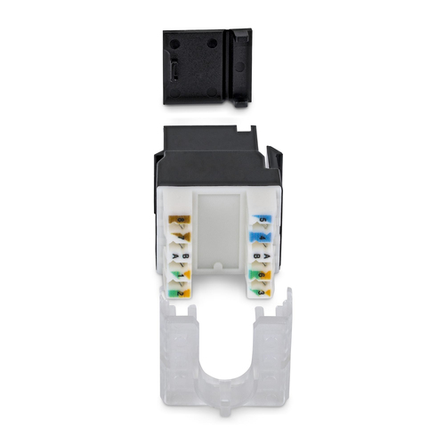 StarTech.com Gold Plated Network Connector - 24 / Pack - TAA Compliant - 1 x RJ-45 Network - Female - Black