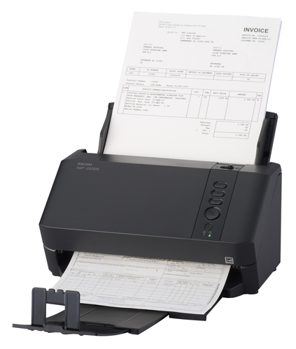 Ricoh SP-2230N. Maximale Scan-Abmessung: 215,9 x 6096 mm, Optische Scan-Auflösung: 600 x 600 DPI, Output colour depth: 24 