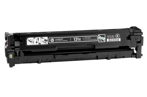 HP 131X (CF210X) Original Laser Cartucho de toner - Embalagem Individual - Preto - 1 Cada - Laser - 1 Cada