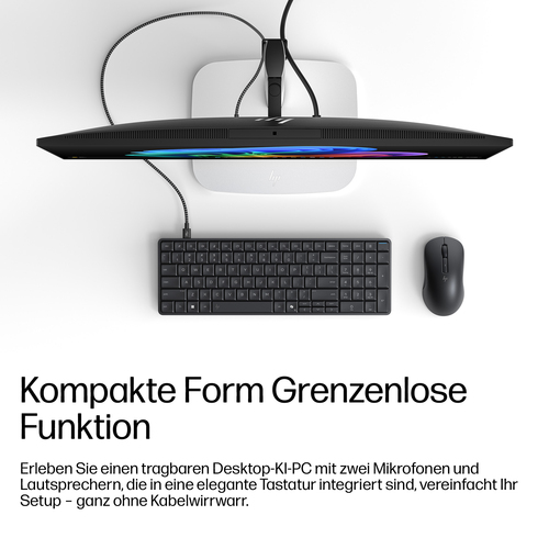 HP DM0R6ET. Prozessor: PRO 350. Speicherkapazität: 32 GB, Interner Speichertyp: DDR5-SDRAM, Speichertaktfrequenz: 5600 MHz