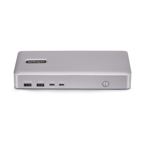 StarTech.com USB4 Docking Station for Tablet, Monitor, Smartphone, Notebook - Charging Capability - 165 W - Space Gray - D
