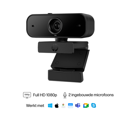 HP 430 FHD Webcam. Megapixel (approx.): 2 MP, Maximum video resolution: 1920 x 1080 pixels, Camera HD type: Full HD. Inter