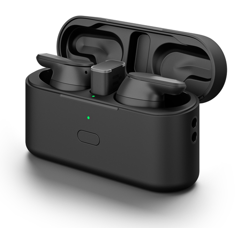EPOS ADAPT E1 True Wireless Ohrhörer Stereo Ohrhörerset - Schwarz - Microsoft-Teams-Zertifizierung - Binaural - In-Ear - B