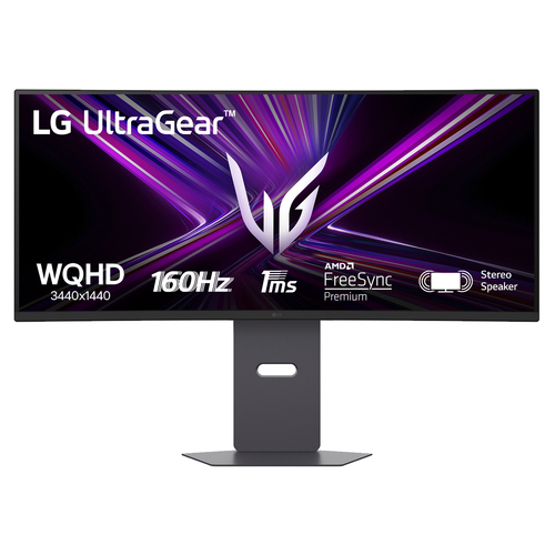 LG UltraGear? G6 34G600A-B - 34-inch 160Hz WQHD Curved Gaming Monitor | 34-inch WQHD display / AMD FreeSync? Premium. Disp