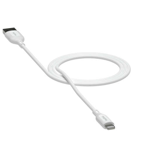 MOPHIE ESSENTIALS CABLE USB-A TO LIGHTNING 1M WHITE