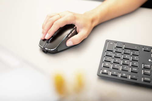 CHERRY DW 9500 SLIM. Tastatur-Stil: Gerade. Übertragungstechnik: Kabellos, Geräteschnittstelle: RF Wireless + Bluetooth, T