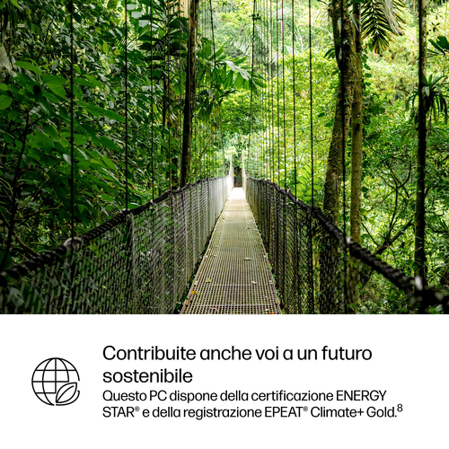 Desktop Computer HP EliteDesk 8 G1i - Intel Core Ultra 5 Seconda generazione 235 - Tecnologia vPro - 32 GB - 512 GB PCI Ex