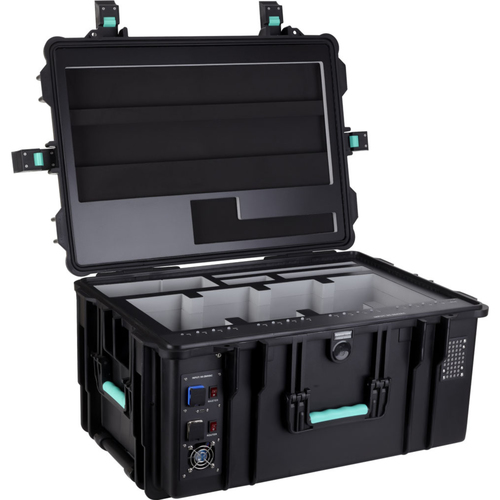 DEQSTER KT16S Transportkoffer (Hülle) für Tablet, Zubehör, Transport, Kabel - Schloss Closure