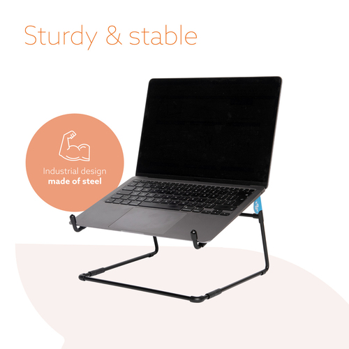 R-Go Notebook-Ständer - Bildschirmgröße: 25,4 cm (10 Zoll) bis 55,9 cm (22 Zoll) - 5 kg TragfähigkeitDisplay Type Supporte