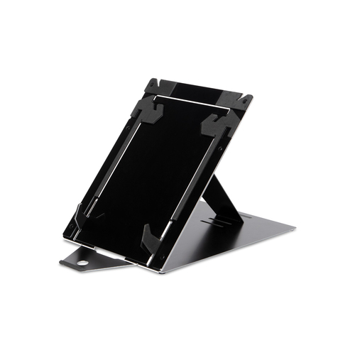 R-Go Altura ajustável Sustentação do Notebook - 25,4 cm (10") para 55,9 cm (22") Suporte de ecrã - Alumínio - Preto - Para