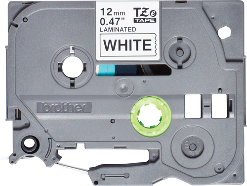 Brother P-touch Label Tape - - DiameterTape - White - 1 / Pack