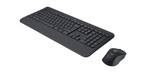 Logitech Signature MK650 Keyboard & Mouse - Hungarian - USB Plunger Wireless Bluetooth/RF Keyboard - 118 Key - Keyboard/Ke