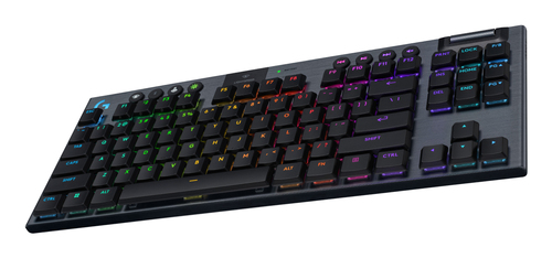 Logitech G G915 X LIGHTSPEED TKL Gaming Keyboard - Wired/Wireless Connectivity - USB Type C Interface - RGB LED - German -
