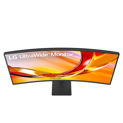 LG UltraWide™ U6 34U640B-B.AEK, 34-inch WQHD Curved (1800R) 144Hz Monitor, HDR10 and 99% sRGB, AMD FreeSync™ Premium. Disp