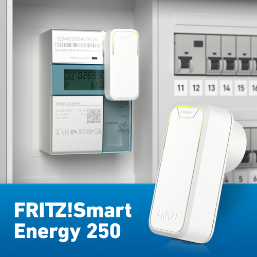 FRITZ! Smart Energy 250. Typ: Wand-montiert, Schnittstelle: RF Wireless, Konnektivitätstechnologie: Kabellos. Energiequell
