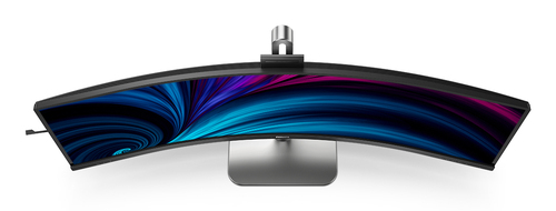 Philips 49B2U5900CH 49 Zoll Klasse Webcam Dual Quad HD (DQHD) Gekrümmter Bildschirm LED-Monitor - 32:9 Format - Schwarz - 