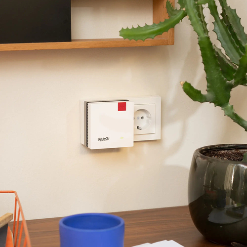 FRITZ! Dualband Wi-Fi 7 IEEE 802.11 a/b/g/n/ac/ax/be 3,52 Gbit/s Drahtloser Range-Extender - Ja - 2,40 GHz, 5 GHz - 1 x Ne