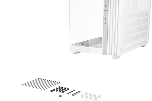 be quiet! LIGHT BASE 900 DX Light Base 900 DX White Computer Case - EATX, XL-ATX, ATX Motherboard Supported - Full-tower -