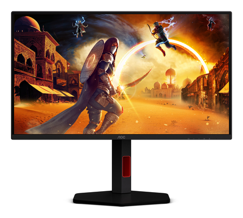 AOC 25G4KUR 25" Aula Full HD Monitor LED para jogos - 16:9 - Preto, Vermelho - 62,2 cm (24,5") Viewable - Fast IPS - WLED 