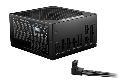 be quiet! Power Zone 2 BP006EU ATX 3.1 Modular Stromversorgung - 750 W - Intern - 120 V AC, 230 V AC Eingang - Aktiv PFC -