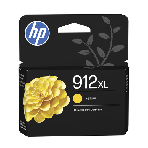 HP 912XL High Yield Yellow Original Ink Cartridge. Colour ink type: Pigment-based ink, Cartridge capacity: High (XL) Yield