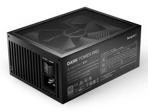 be quiet! Dark Power Pro 13 Dark Power Pro 13 1600W ATX 3.0, EPS 2.92 Modular Stromversorgung - 1,60 kW - Intern - 3.3 V G