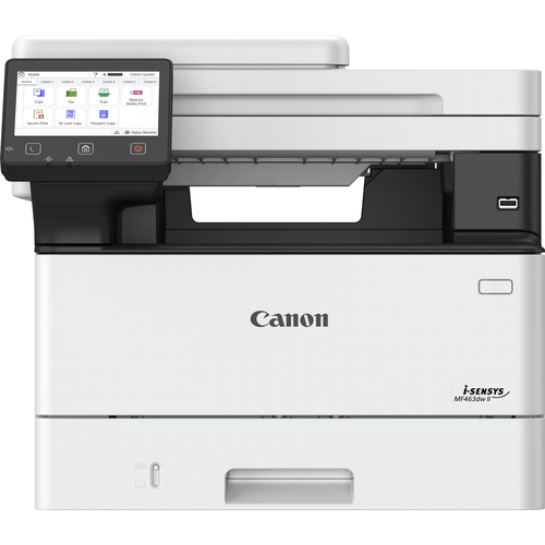 Canon i-SENSYS MF463dw II. Print technology: Laser, Printing: Mono printing, Maximum resolution: 1200 x 1200 DPI. Copying: