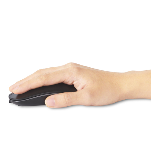 Souris Kensington MY230 EQ - Bluetooth/Radio Fréquence - 3 Bouton(s) - Noir - Sans fil - 2,40 GHz - Rechargeable - Symétrique