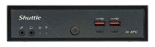 Shuttle XPC DN11H7 Barebone-System - 2U Desktop - Socket BGA-1528 - 1 x Prozessor-Support - Intel Core Ultra 7 155H 1,40 G