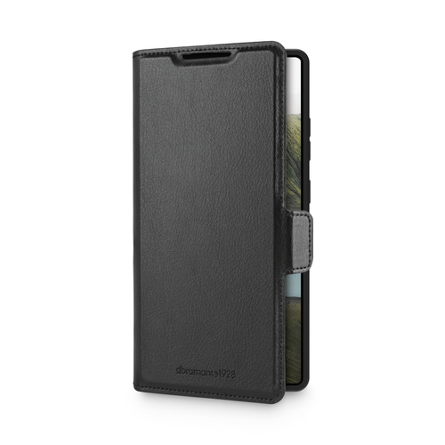 dbramante1928 ApS Carrying Case (Folio) Samsung Galaxy S25 Ultra Smartphone - Black - Impact Resistant - Polyurethane, Pla