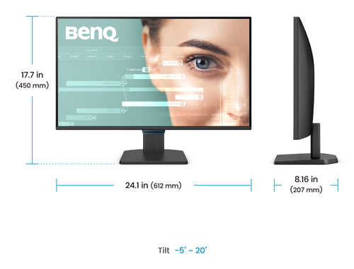 Monitor LED BenQ GW2790C 685,8 mm (27") Class Full HD - 16:9 - 68,6 cm (27") Viewable - Tecnologia In-plane Switching (IPS